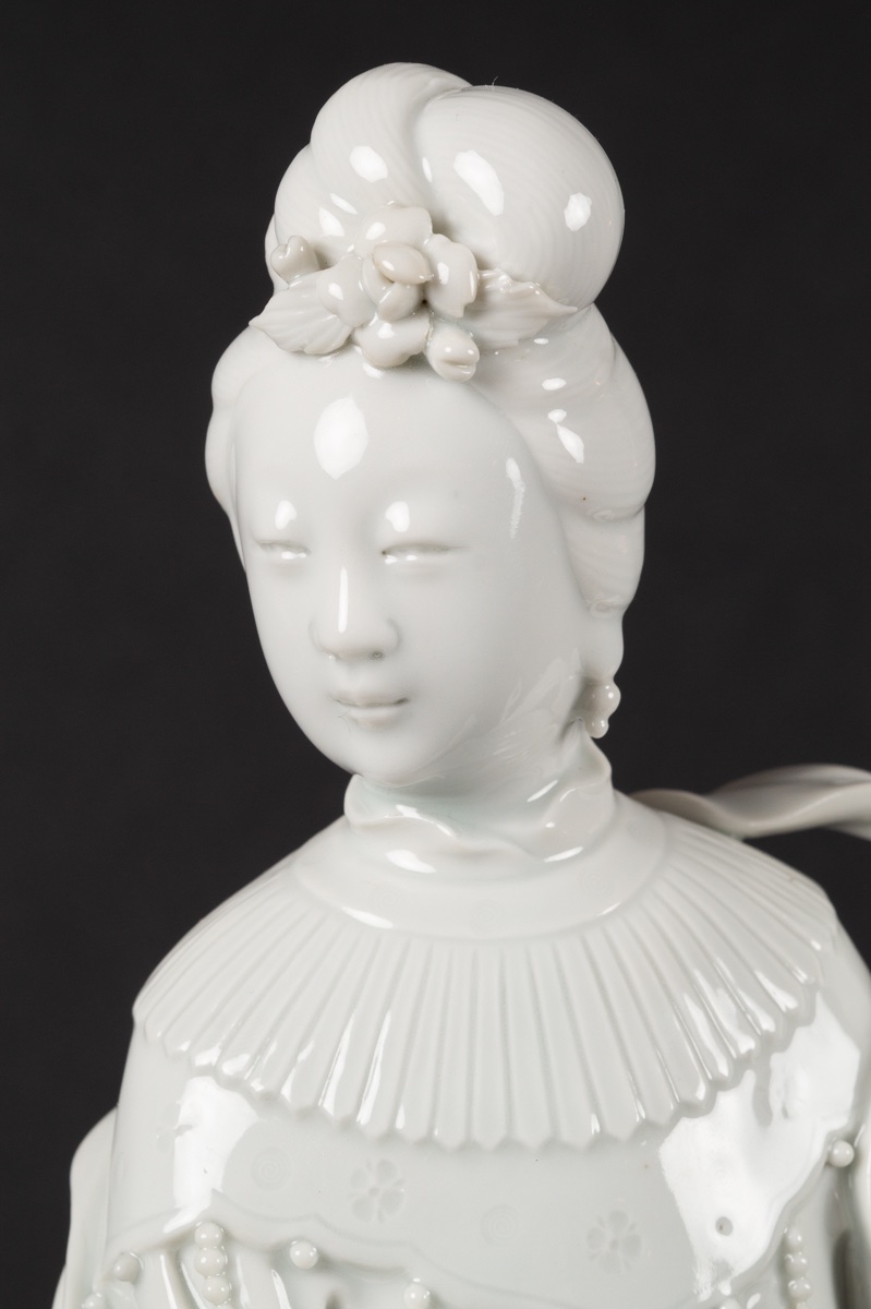 Magu With A Deer, China, Qing Dynasty, 19th-20th Century.  -photo-4