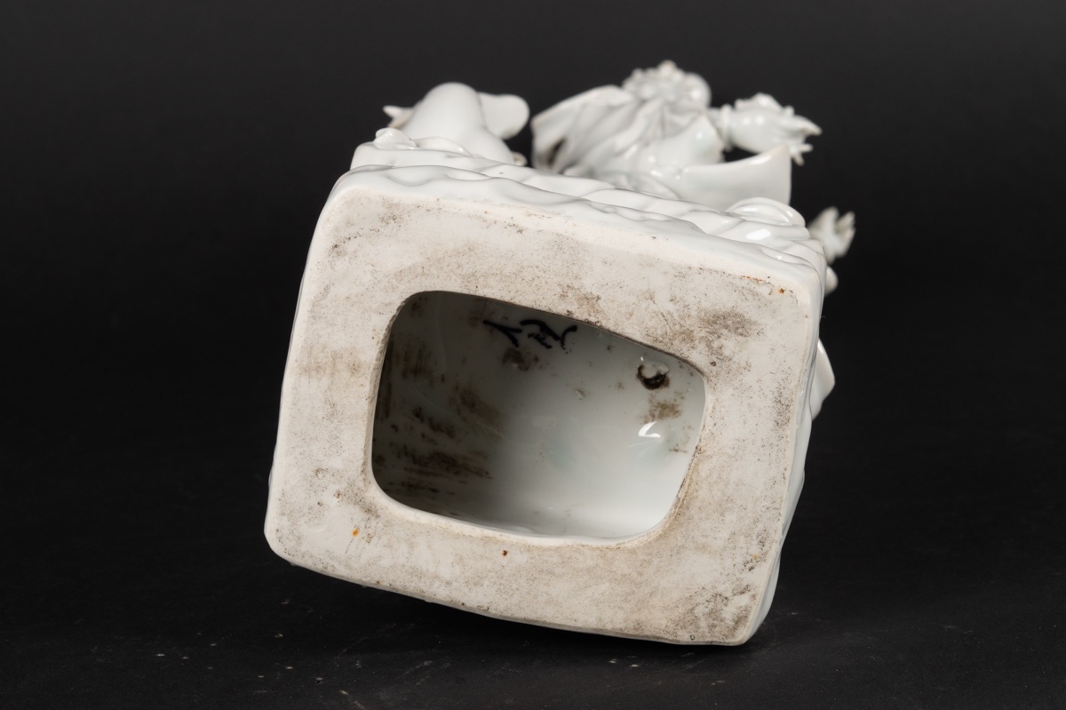Magu With A Deer, China, Qing Dynasty, 19th-20th Century.  -photo-8