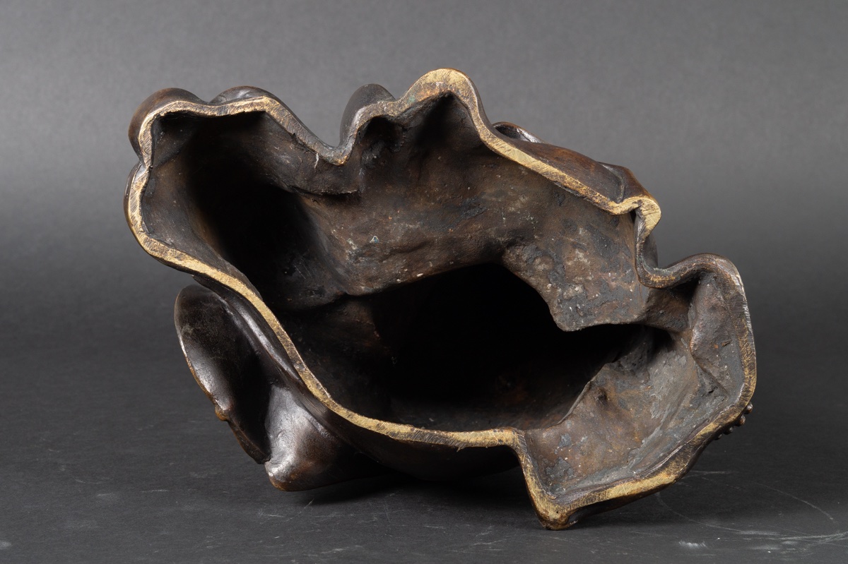 Chinese Sage, Bronze, China, Qing Dynasty, 19th Century.-photo-8