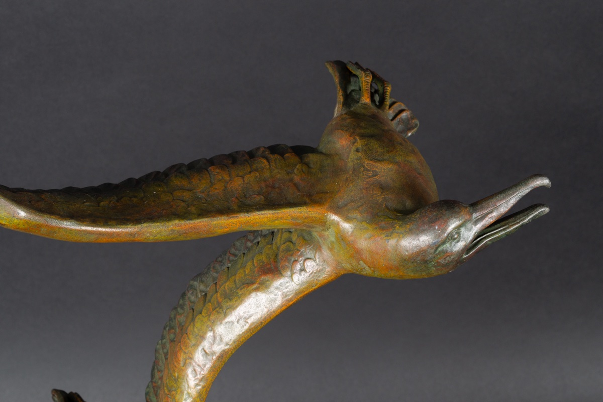 Paire de mouettes, Rulas, Art déco, années 1920-1930.-photo-1