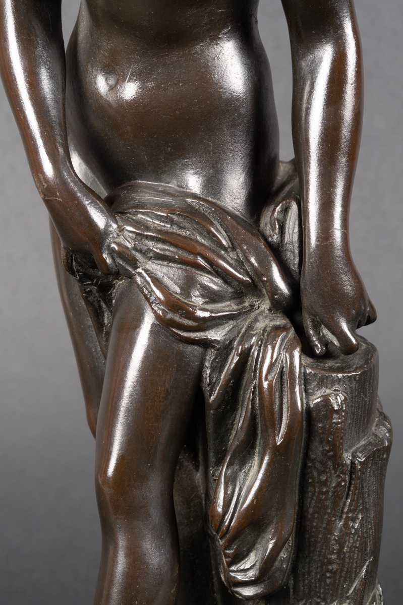 Baigneuse, d'après E. M. Falconet (1719-1791), bronze, France, XIXe siècle -photo-5