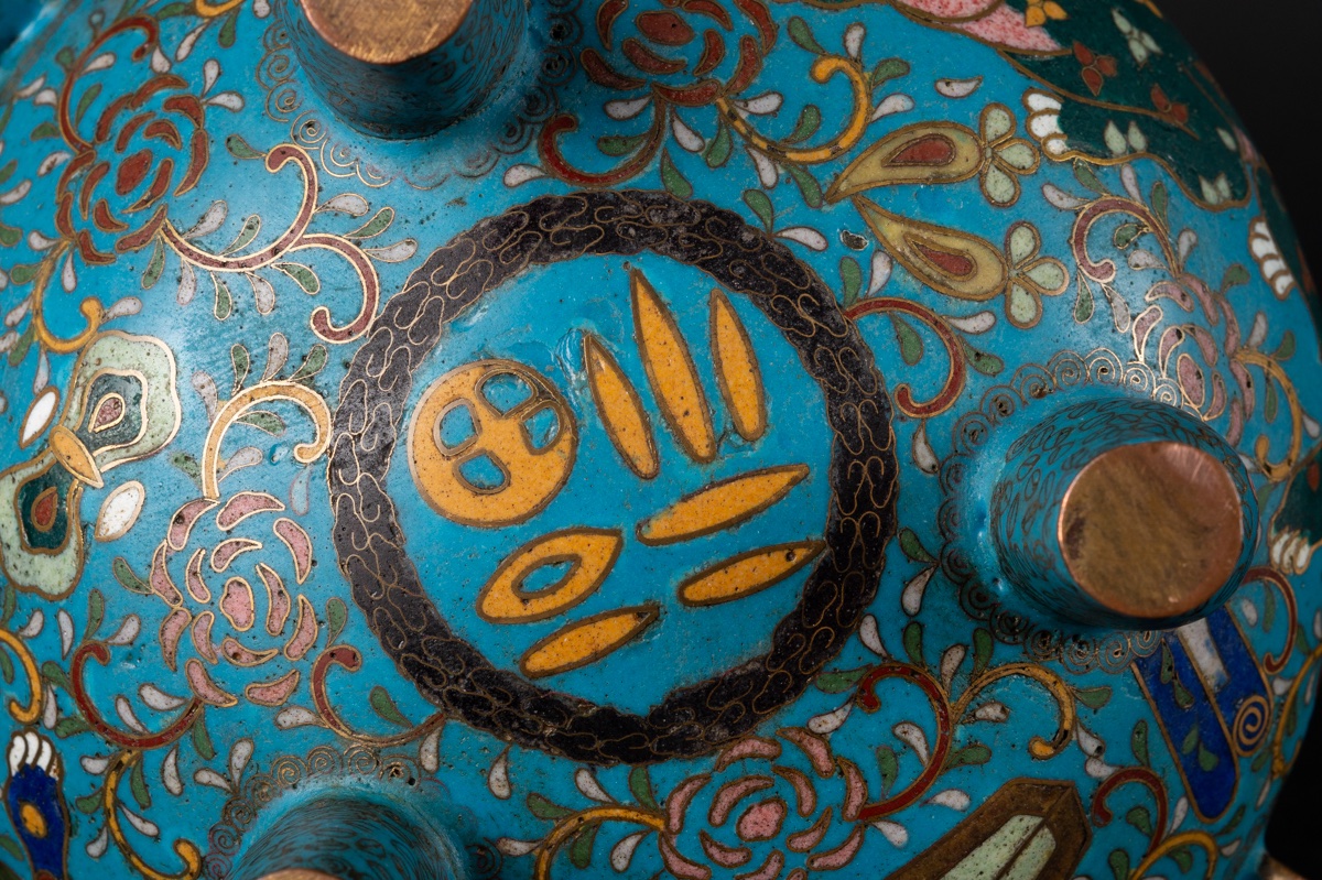 Cloisonné Incense Burner, Japan, Meiji Period (1868–1912). -photo-7
