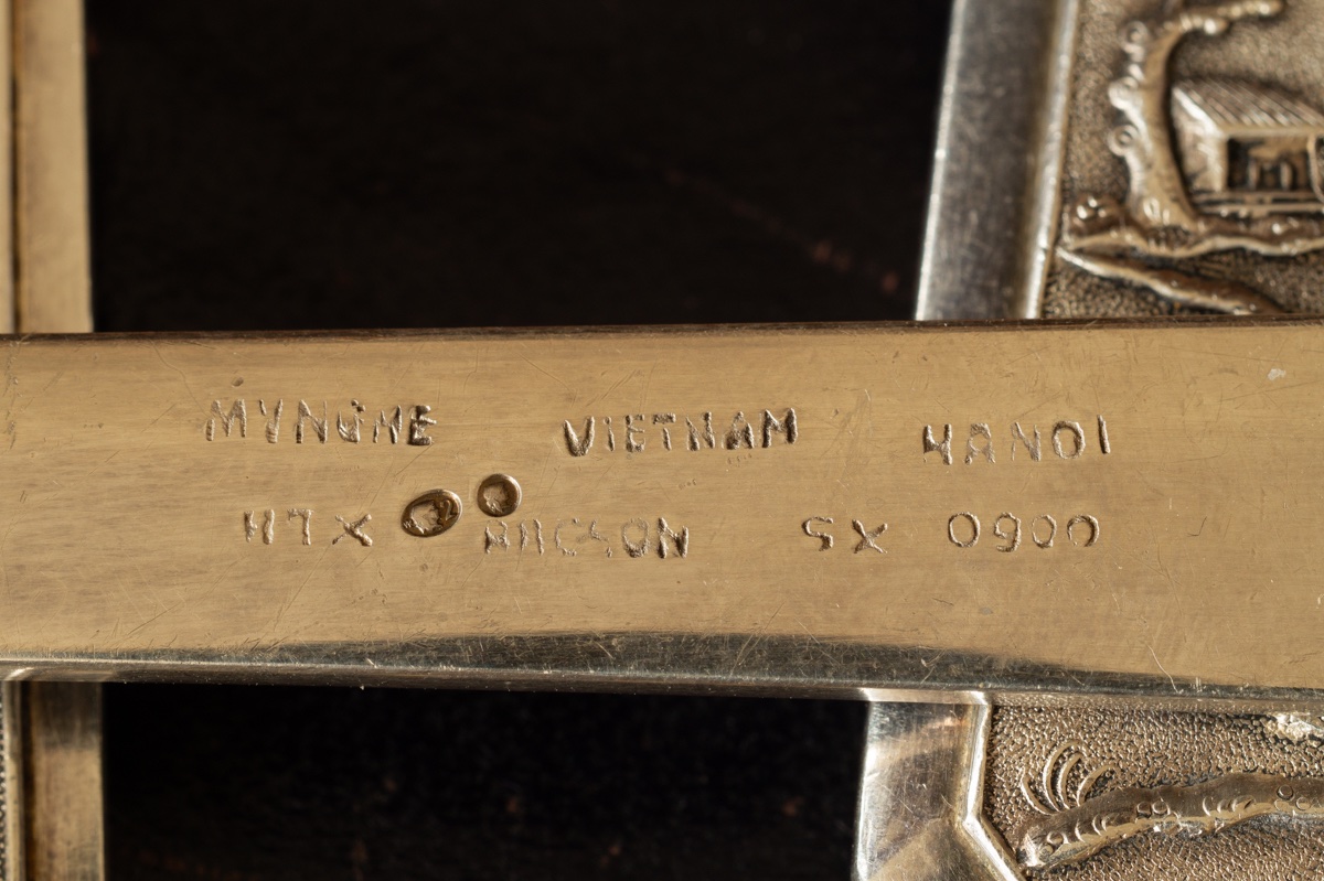 6-person Silver Cutlery Set, Vietnam–poland, 1,530 Grams. -photo-3