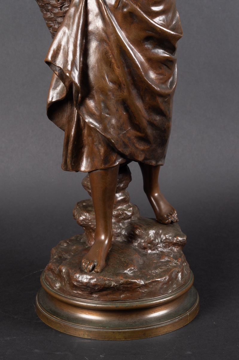 La pêcheuse, Eugène Laurent (1832-1898), France, XIXe siècle  -photo-6