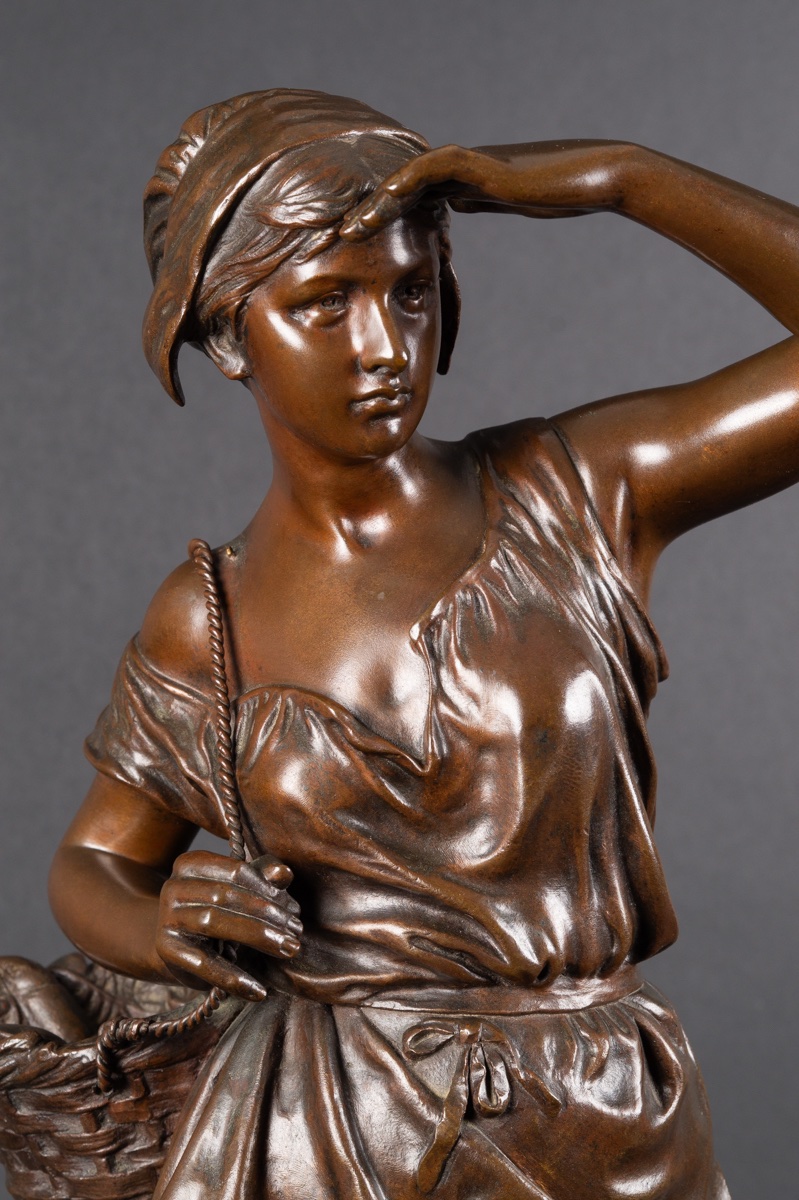 La pêcheuse, Eugène Laurent (1832-1898), France, XIXe siècle  -photo-7
