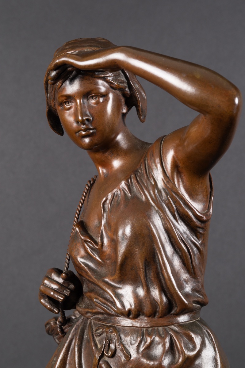 La pêcheuse, Eugène Laurent (1832-1898), France, XIXe siècle  -photo-8