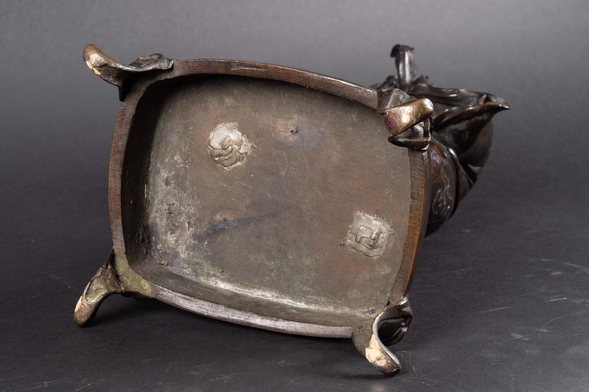 Immortel, bronze, Japon, période Edo - Meiji, XIXe siècle. -photo-8