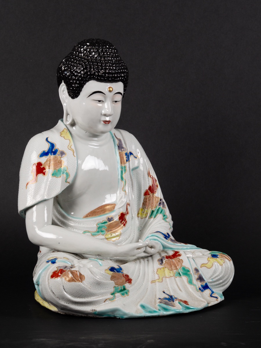 Buddha, Kutani, Kiyomizu, Japan, Meiji Era (1868–1912) -photo-2