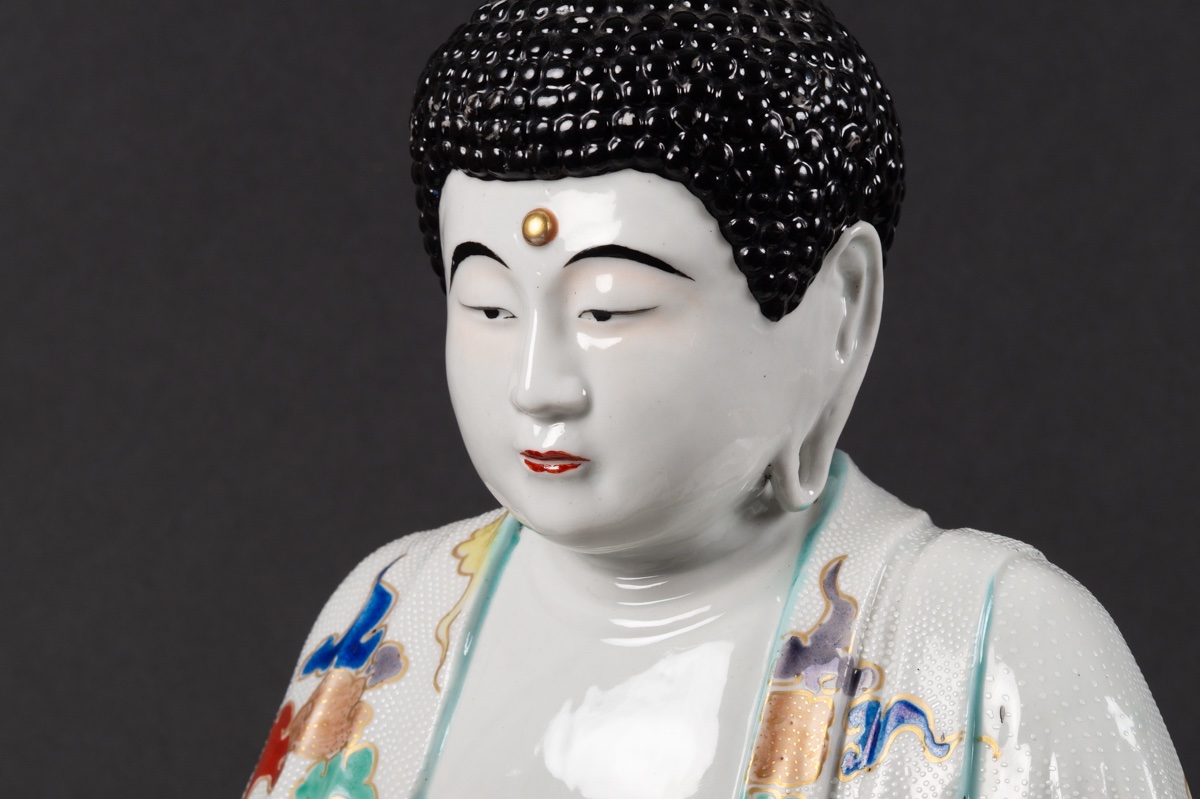 Buddha, Kutani, Kiyomizu, Japan, Meiji Era (1868–1912) -photo-4