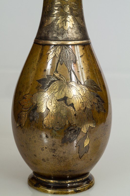 Vase, Japan, Bronze, Meiji Period (1868-1912)-photo-1