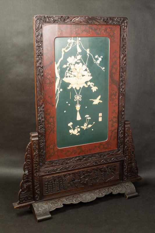 Shibayama Screen, Japan, Meiji Era (1868-1912)-photo-7