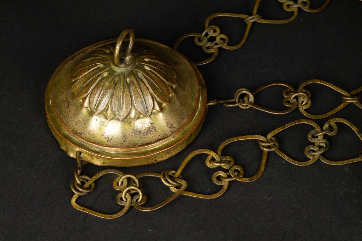 Lampe De Sanctuaire, Louis XVI / Classicisme, Pologne / Allemagne, C.1800  -photo-6