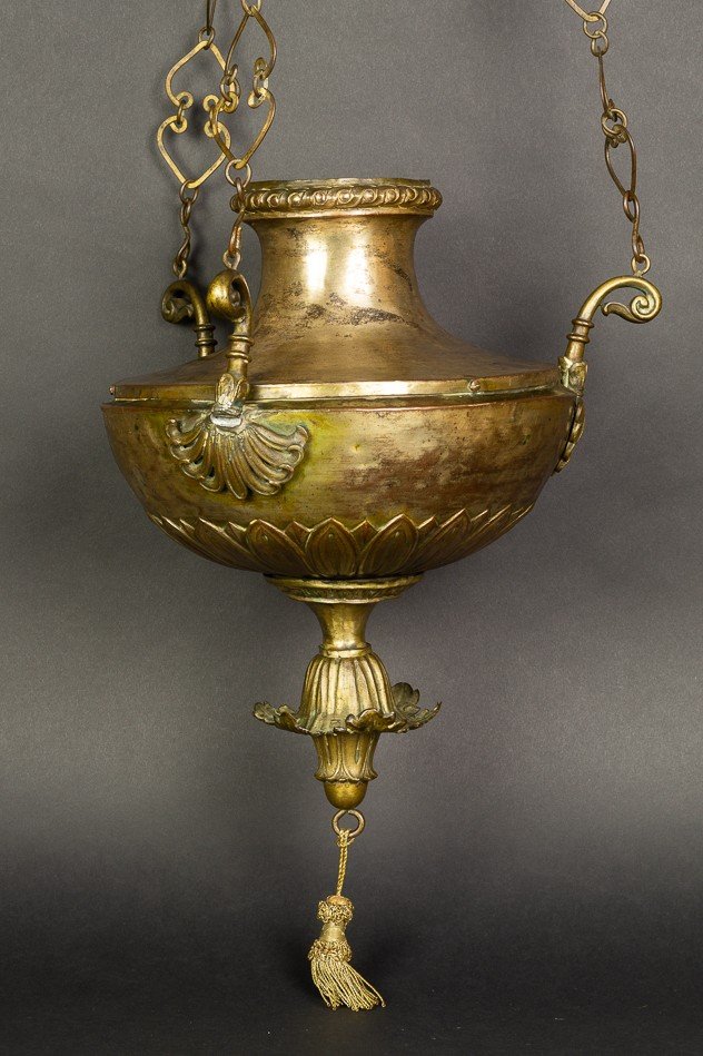 Lampe De Sanctuaire, Louis XVI / Classicisme, Pologne / Allemagne, C.1800  