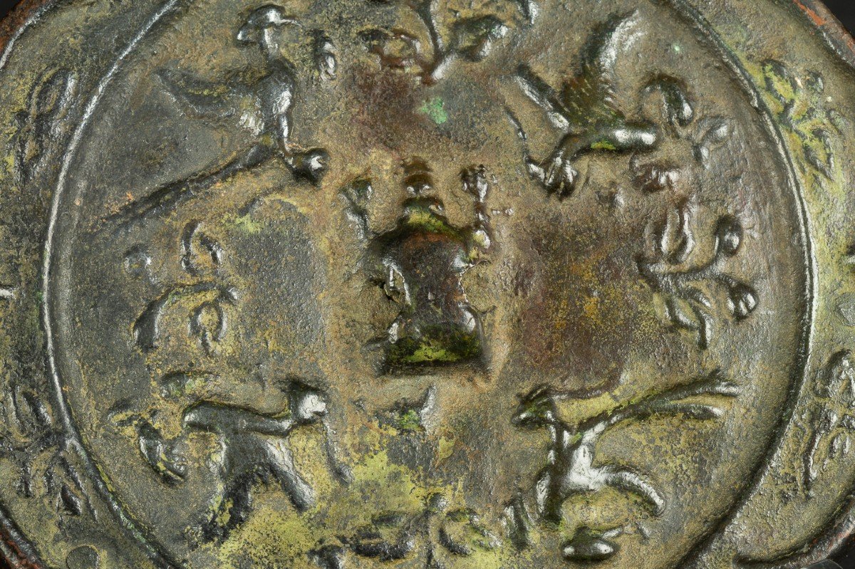 Miroir, Bronze, Chine, Dynastie Tang/song, 7e-13e Siècle.  -photo-4