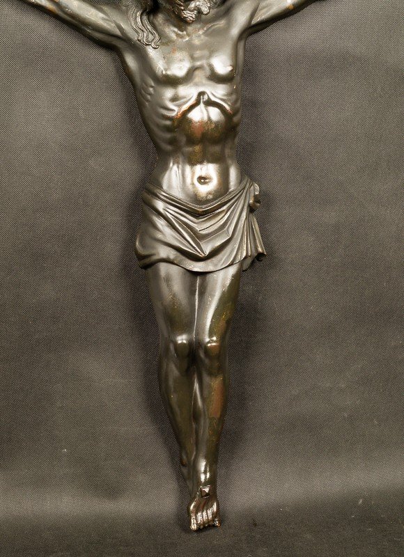 Grand Christ, Bronze, Art Déco, France, vers 1920-photo-4