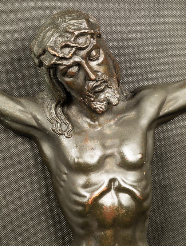 Grand Christ, Bronze, Art Déco, France, vers 1920-photo-5