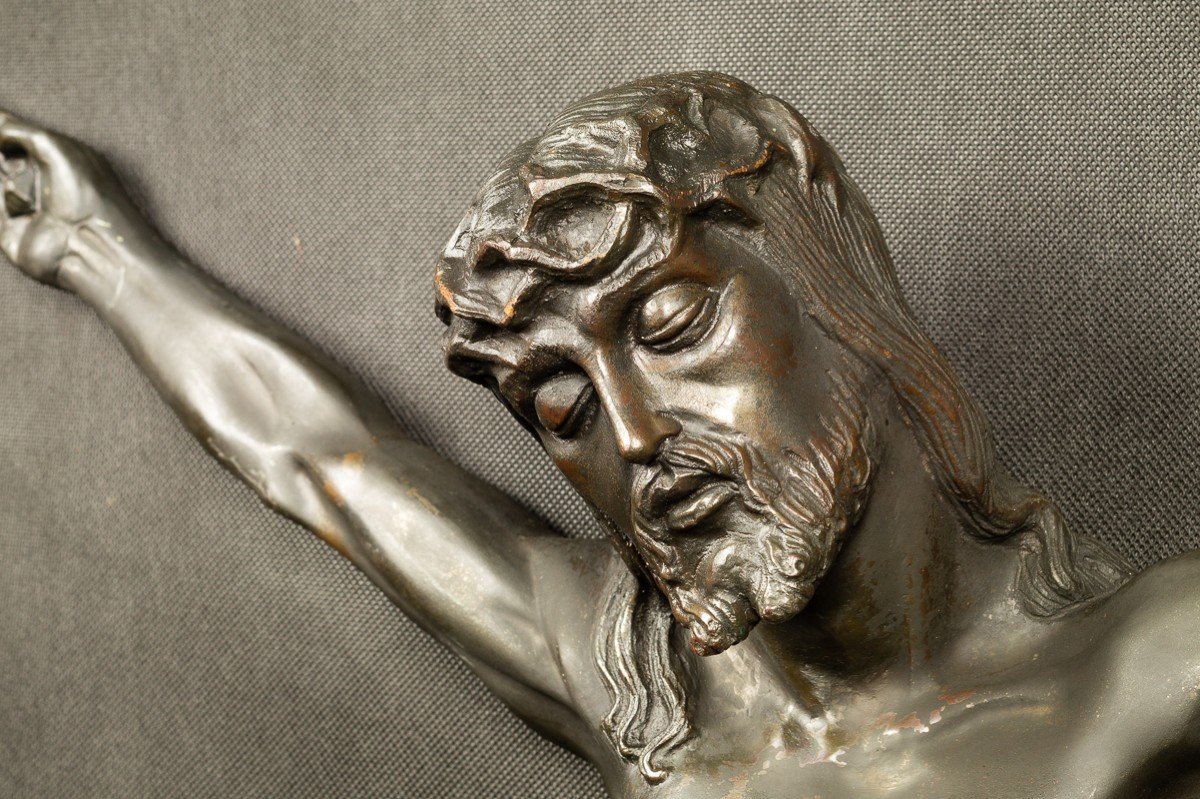 Grand Christ, Bronze, Art Déco, France, vers 1920-photo-7