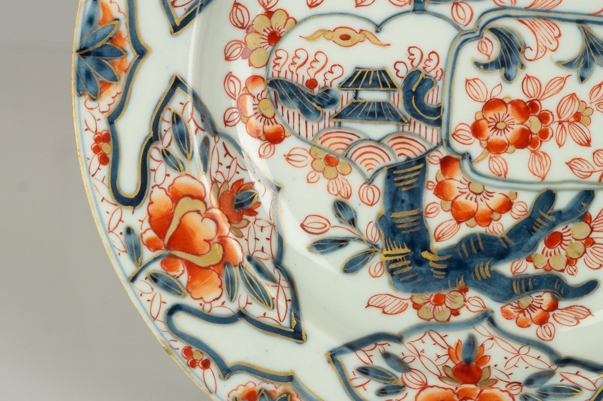 Assiette, Chine, Imari, Dynastie Qing, 1700-1750. -photo-4