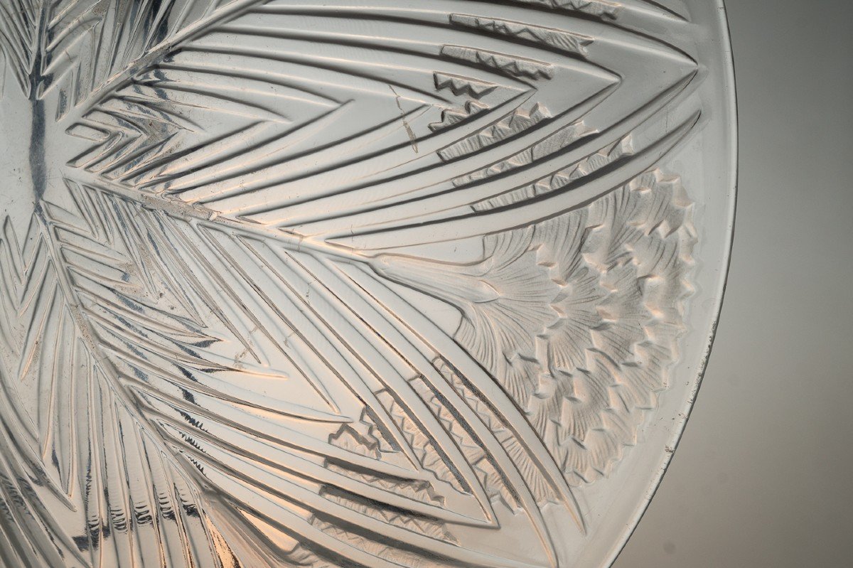 Plat d'Oeillets, René Lalique, Art Déco, Vers 1932-photo-7