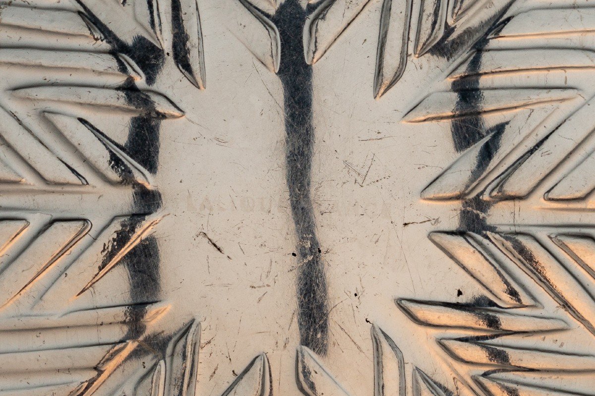 Plat d'Oeillets, René Lalique, Art Déco, Vers 1932-photo-8
