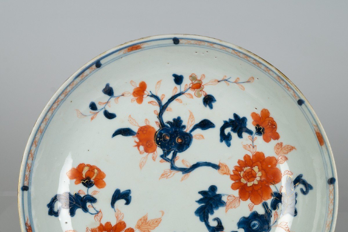Pair Of Plates, Imari, China, Qing, Kangxi, Circa 1700-1750-photo-3