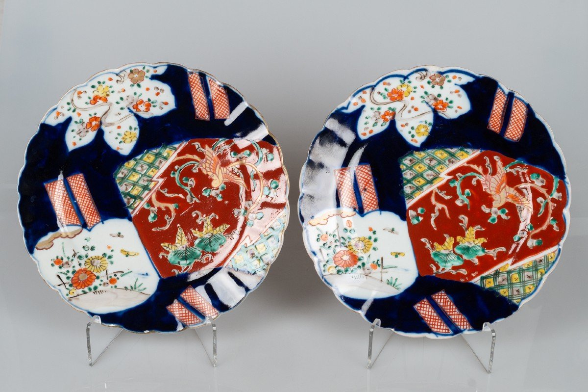 Paire d'Assiettes, Arita, Japon, Période Edo, 1750-1780  