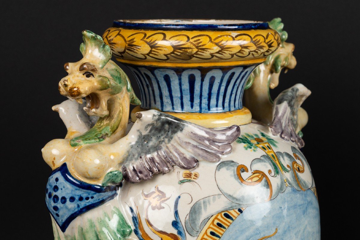 Pair Of Vases, Neo-renaissance, Italy / France, 19th Century-photo-3