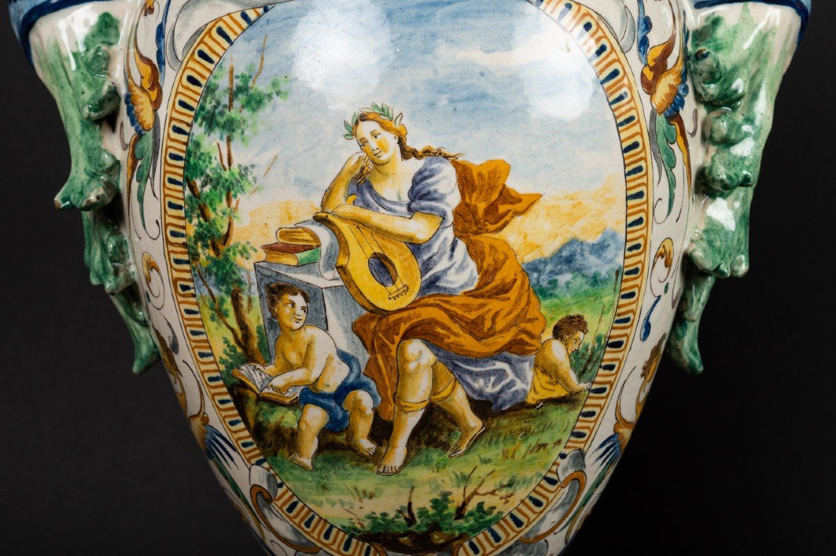 Pair Of Vases, Neo-renaissance, Italy / France, 19th Century-photo-4