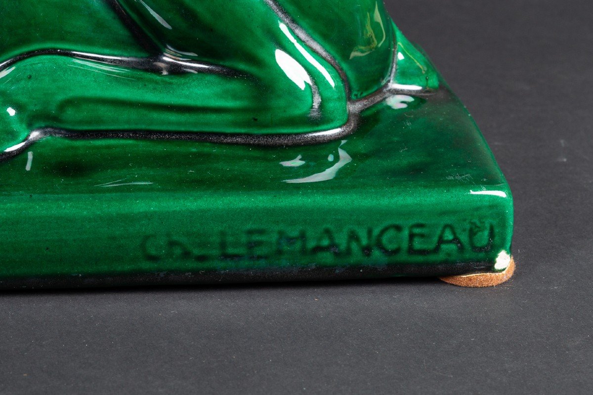 Gazelles, Charles Lemanceau (1905-1980), Art Déco, France, Années 1920/30-photo-6