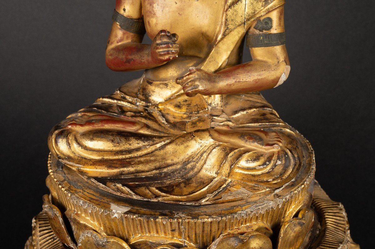 Bouddha Dainichi, Japon, Période Edo, XVIIIe / XIXe Siècle-photo-4