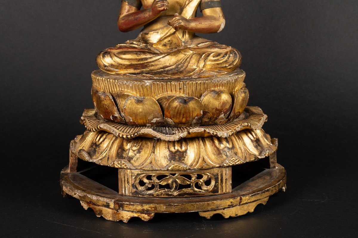 Bouddha Dainichi, Japon, Période Edo, XVIIIe / XIXe Siècle-photo-5