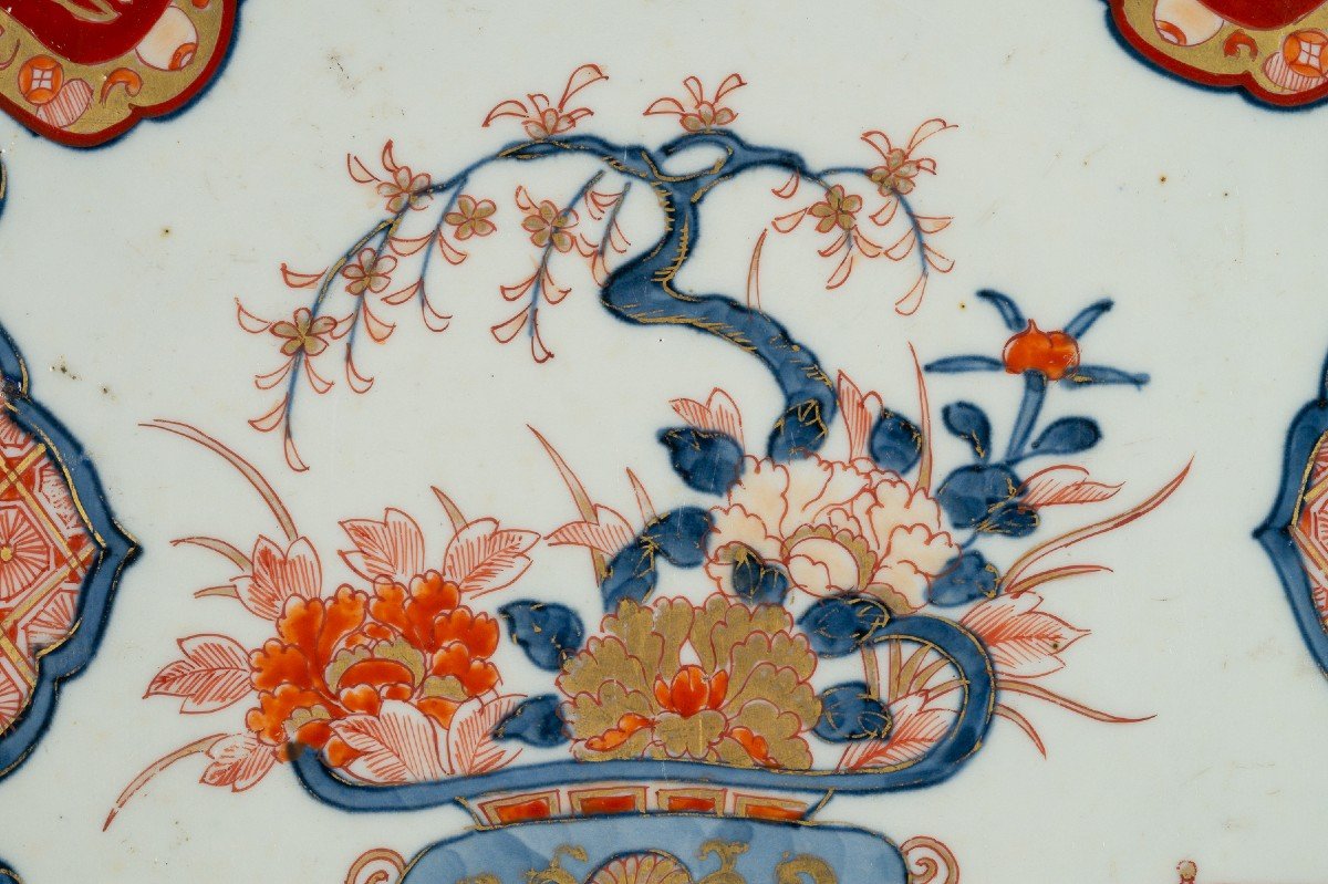 Square Dish, Arita - Imari, 19th Century, Edo/meiji Period-photo-4