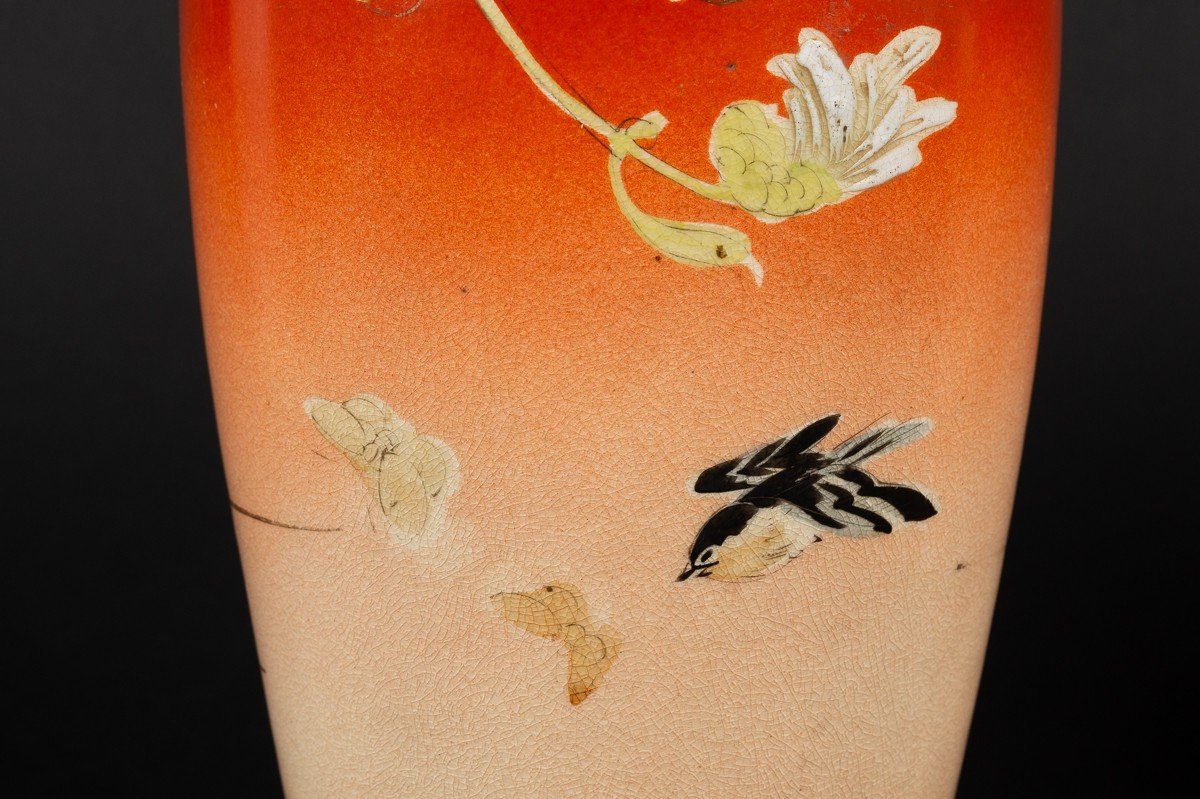 Paire De Vases Colorés, Satsuma, Japon, ère Meiji, Vers 1900 -photo-7