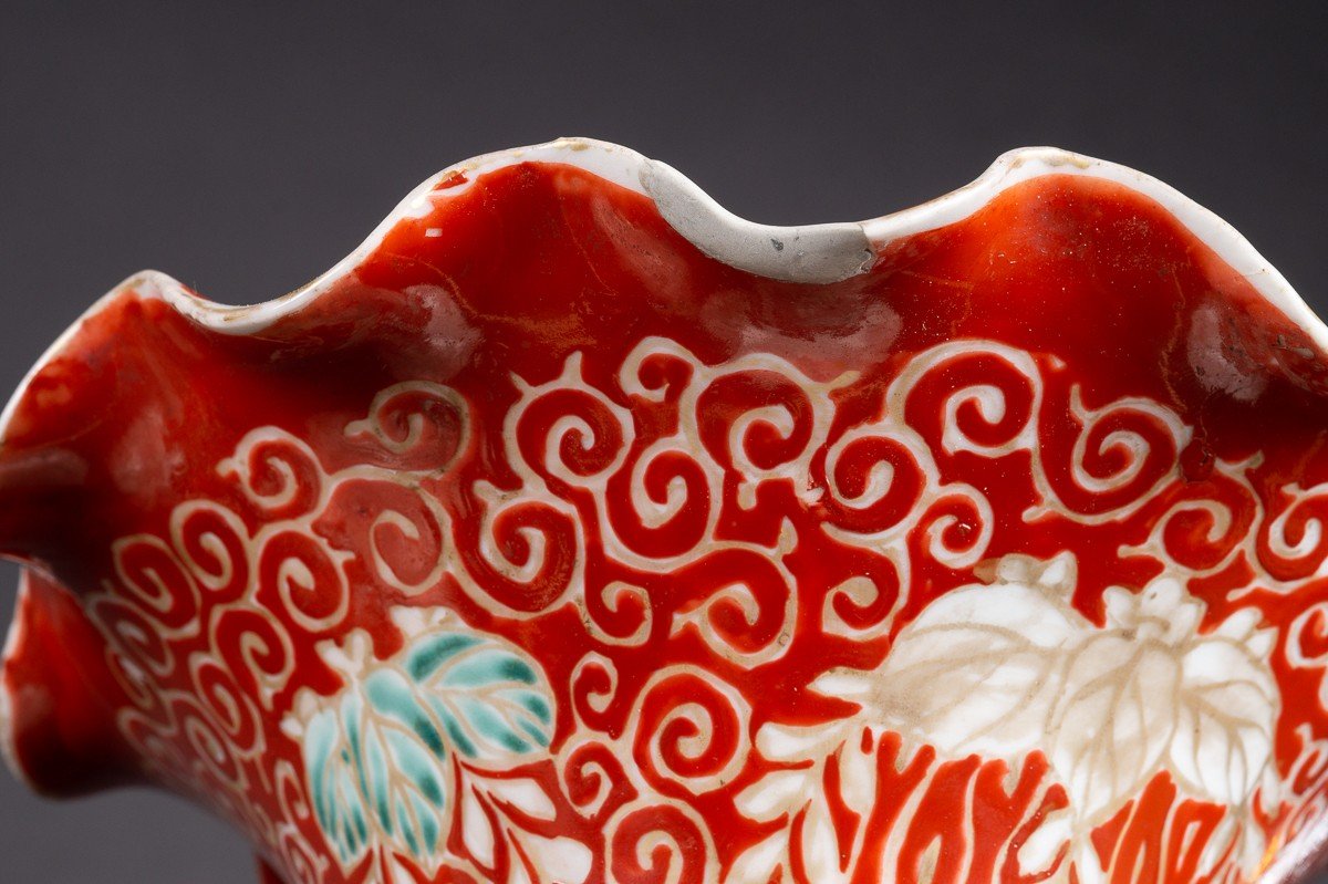 Pair Of Large Vases With Flowers, Japan, Arita - Imari, Meiji Period -photo-8