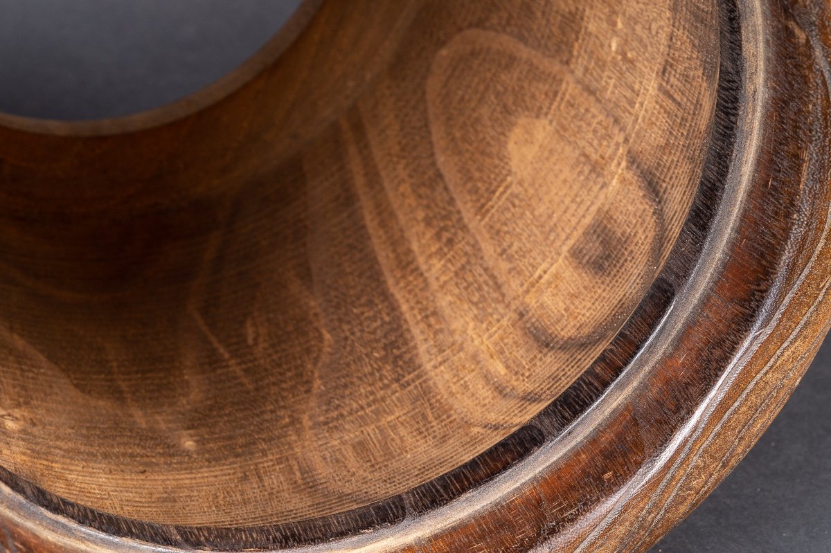Hibachi Lacquered Kiri Wood (paulownia), Japan, Early. Twentieth Century-photo-7