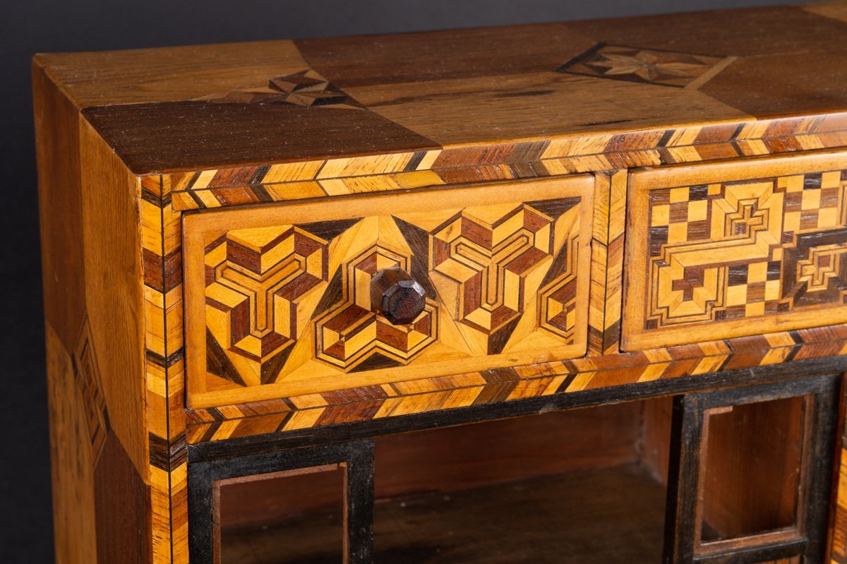 Cabinet Marqueté Kodansu, Japon, ère Meiji (1868-1912) -photo-2