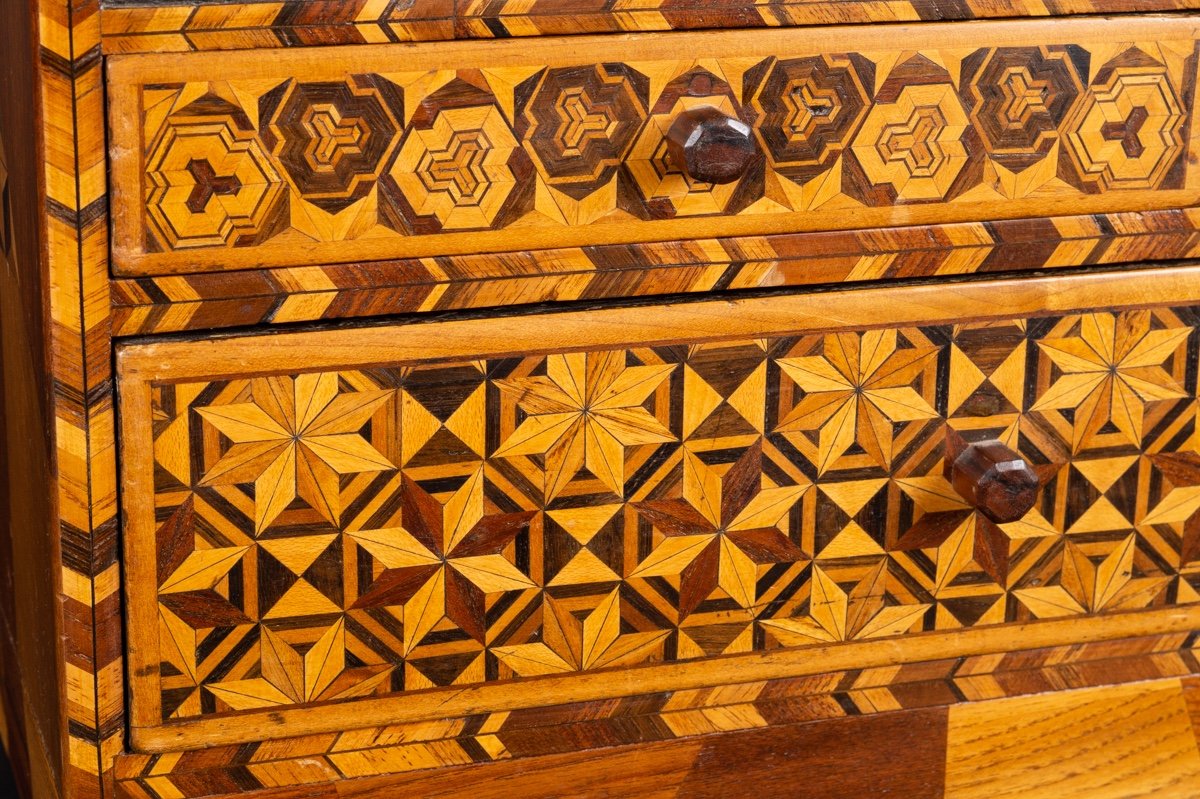 Cabinet Marqueté Kodansu, Japon, ère Meiji (1868-1912) -photo-3