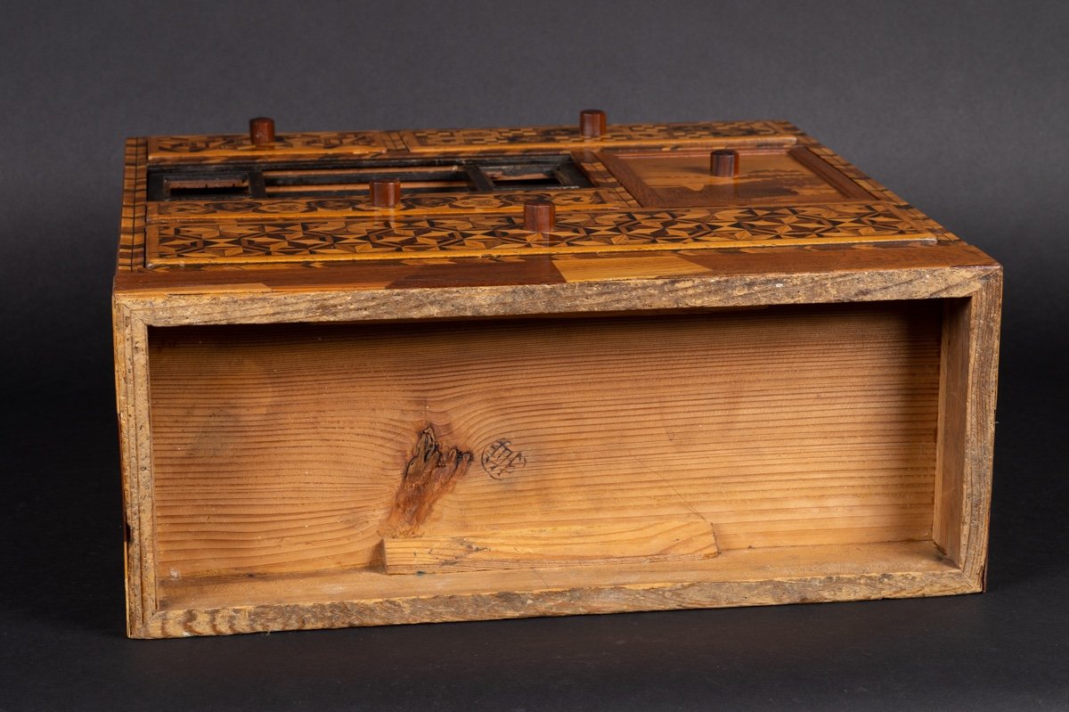 Cabinet Marqueté Kodansu, Japon, ère Meiji (1868-1912) -photo-7