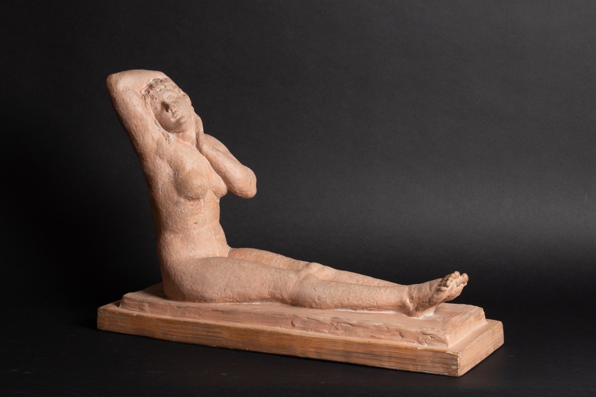 Nu Féminin, Gabriel Georges Chauvin (1895 - 1965), Paris, Art Déco, Années 1920/30. 