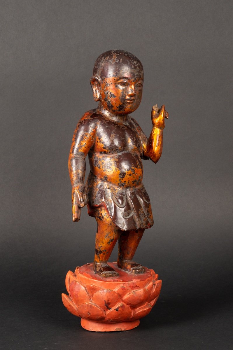 Bouddha Enfant, Chine / Vietnam, XVIIIe / XIXe Siècle.  -photo-3