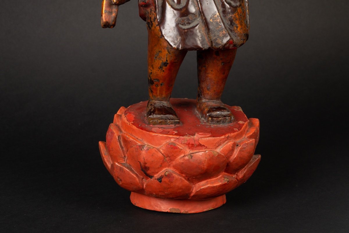 Bouddha Enfant, Chine / Vietnam, XVIIIe / XIXe Siècle.  -photo-3