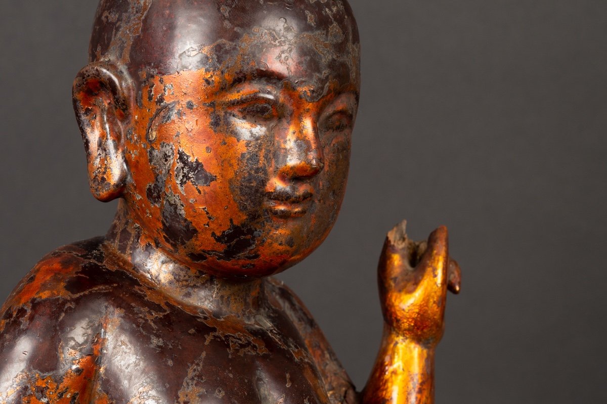 Bouddha Enfant, Chine / Vietnam, XVIIIe / XIXe Siècle.  -photo-4