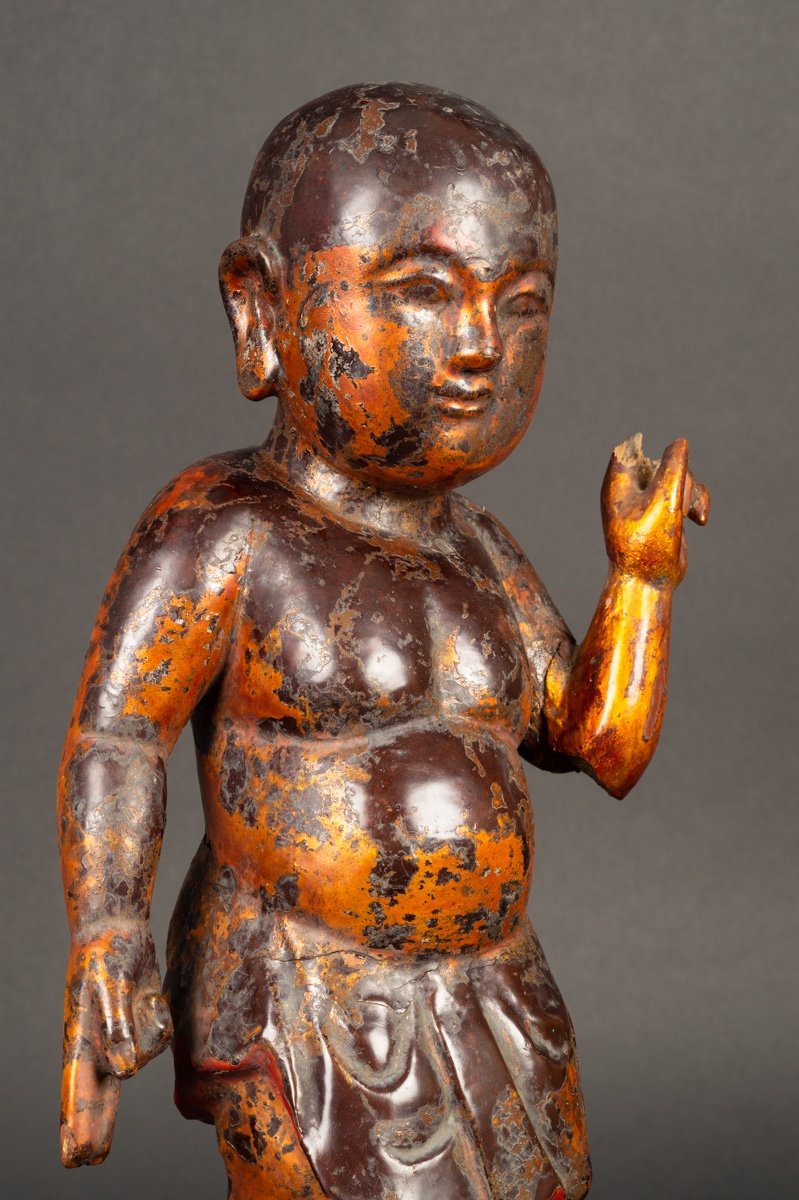 Bouddha Enfant, Chine / Vietnam, XVIIIe / XIXe Siècle.  -photo-6
