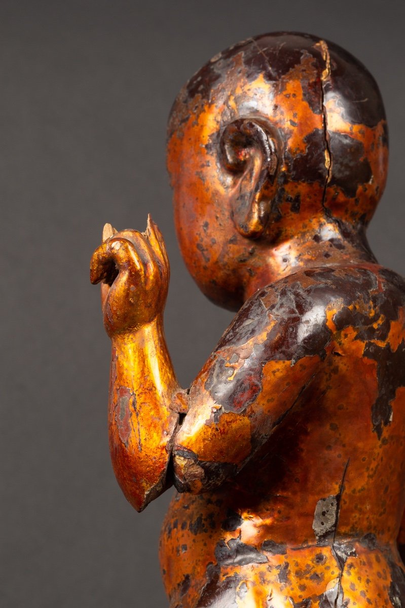 Bouddha Enfant, Chine / Vietnam, XVIIIe / XIXe Siècle.  -photo-8