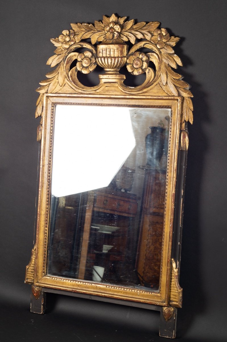 Gilded Mirror, Louis XVI, France, Circa 1780-photo-3