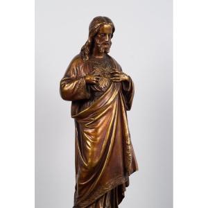 Sacré-Cœur De Jésus-Christ, Bronze, R. Casciani, 1883.