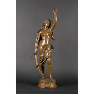 Étoile du Berger, Henri Louis Levasseur (1853-1934), bronze, France, XIXe siècle 
