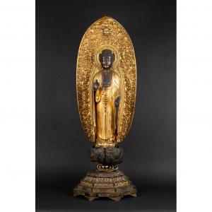 Bouddha Amida, Japon, époque Edo (1603-1868)