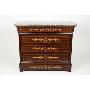 Inlaid Commode, Charles X, France, Circa 1830