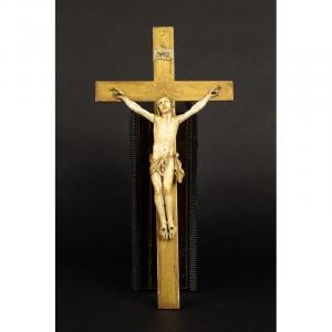 Crucifix, Clovis Delacour (1859-1929), XIXe Siècle.    